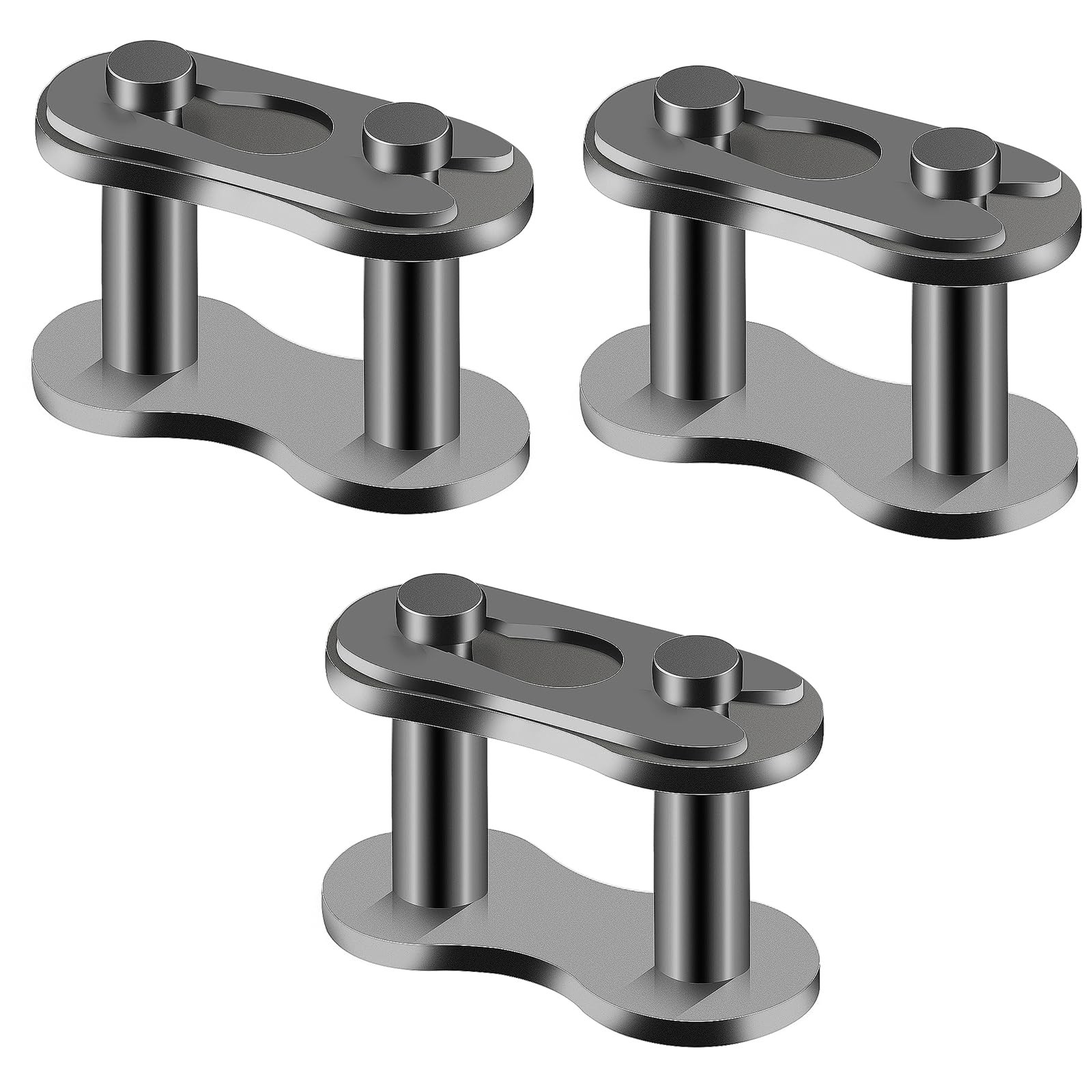 QAZAKY 3 pcs 420 Drive Chain Repair Master Connector Split Link for 50cc...