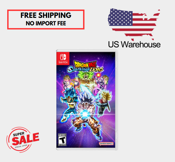 SALE Dragon Ball Sparking Zero, Nintendo Switch