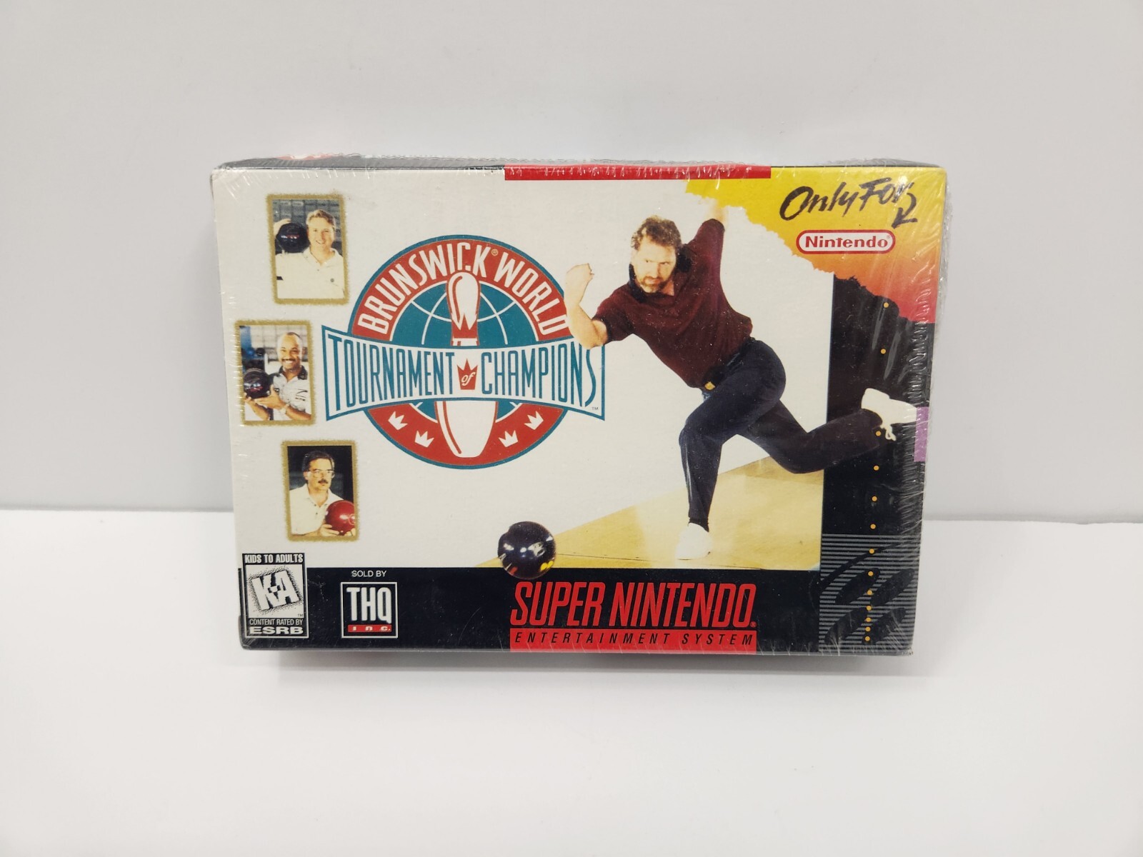 Brunswick World Tournament of Champions (Super Nintendo) SNES NEW FACTORY SEALED