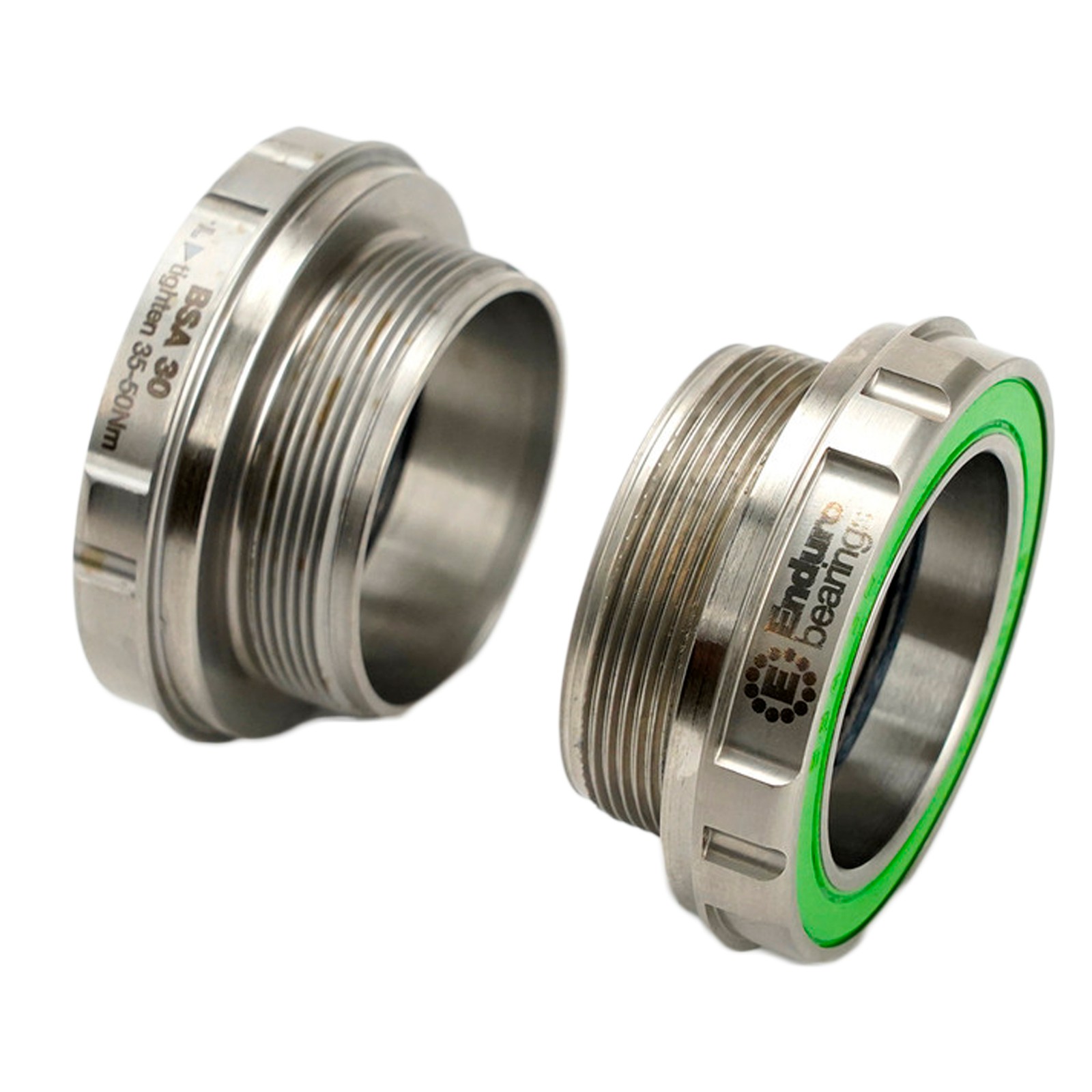 Enduro Maxhit BSA BB30 Bottom Bracket - Stainless Steel, Heavy Duty, Lifetime