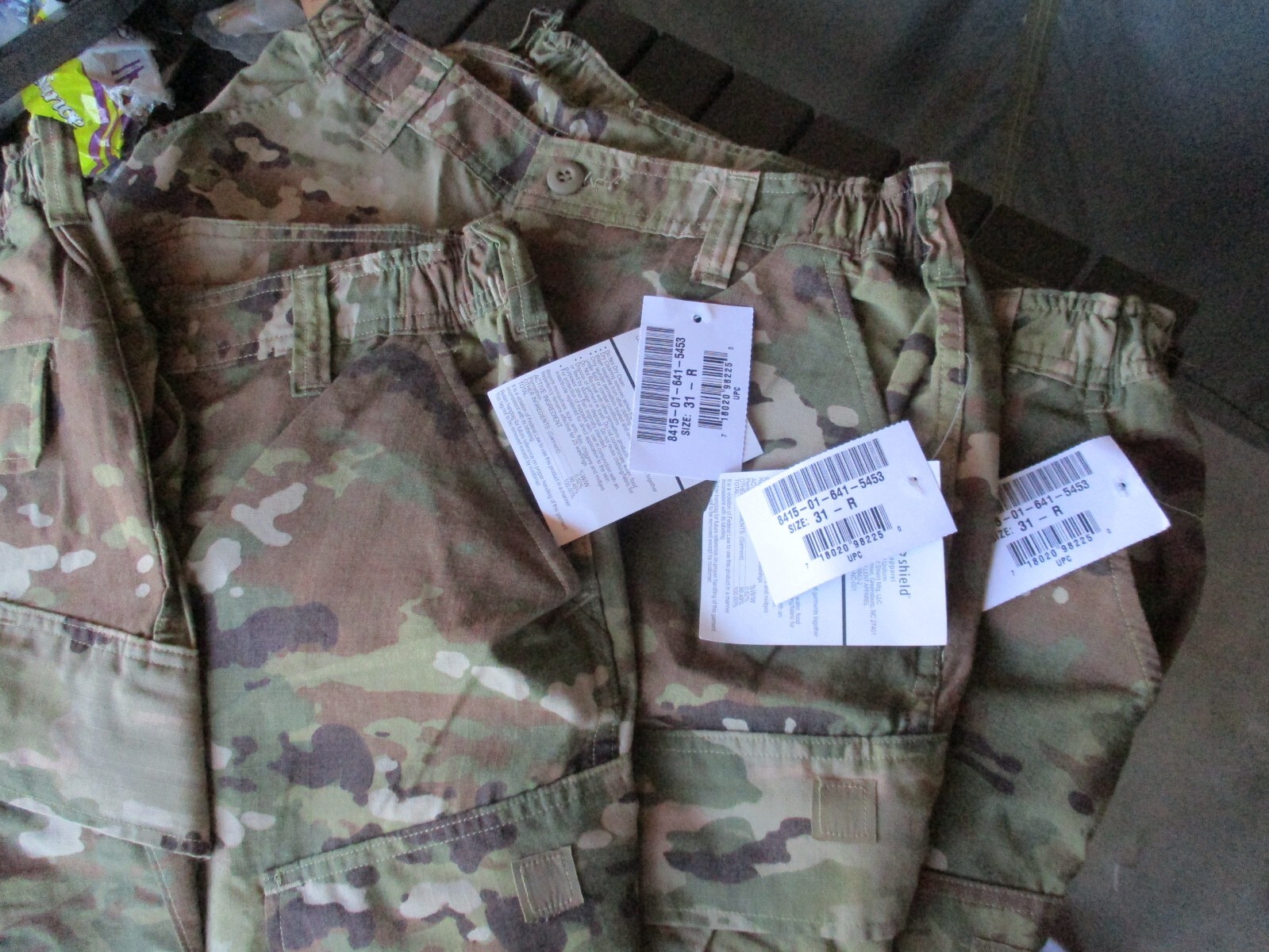 NWT GI Issue OCP, Multicam FR New Model Female Combat, Utility Pants, 31 REGULAR