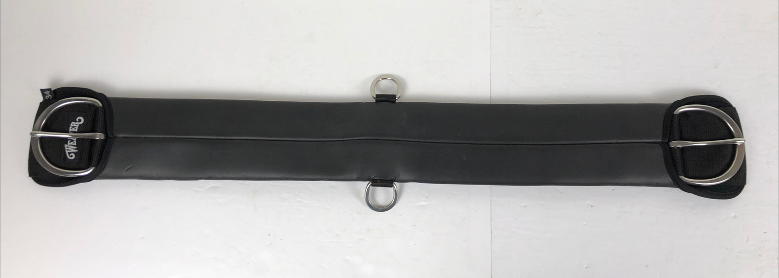 WEAVER 34” Black Neoprene Western Cinch Horse Girth - Nice Condition