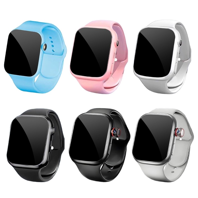 Watch With 1.96Inch AMOLED Screen 50M Waterproof 30 Day Battery 100+ Sports Mode