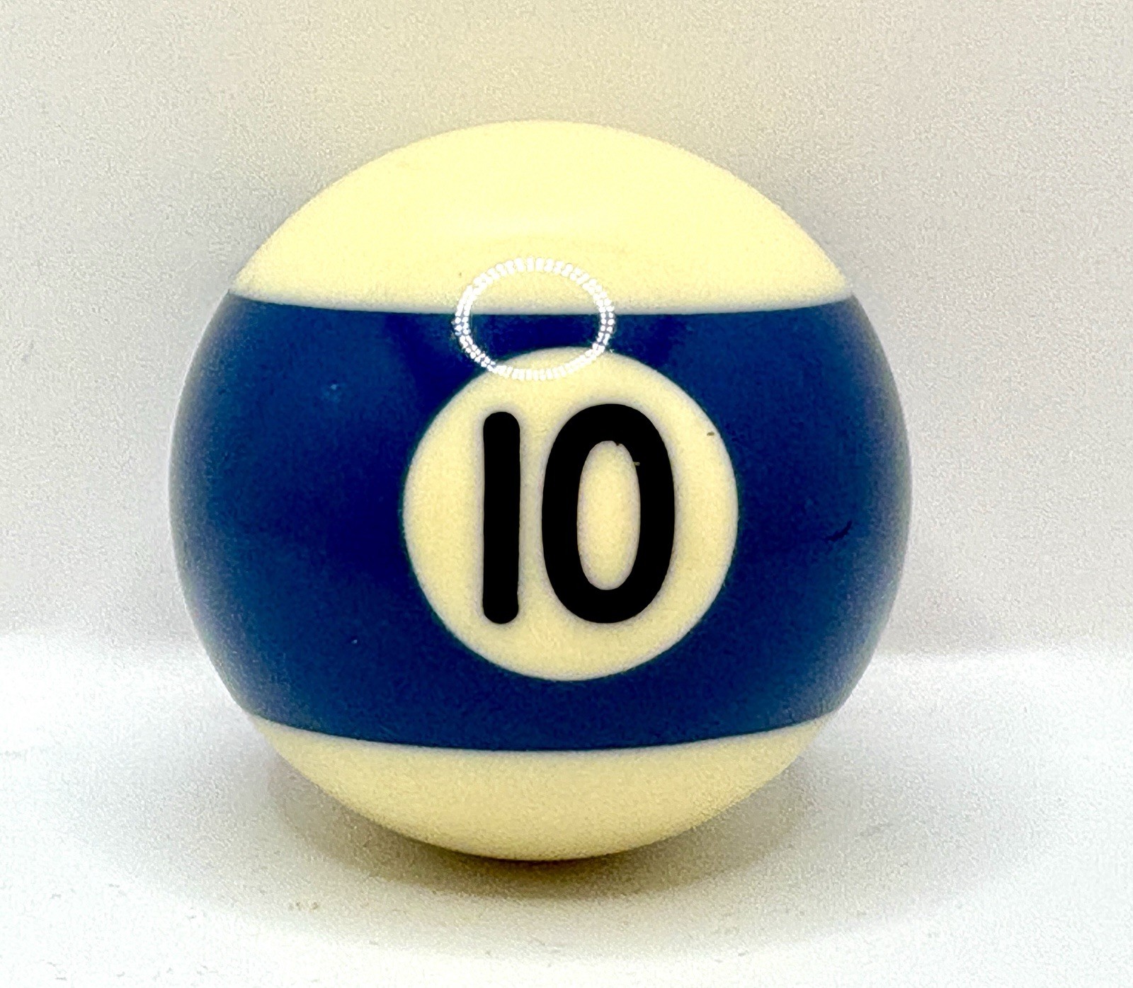 Replacement Standard 2.25” Billiard Pool Ball Number 10 Stripe Blue