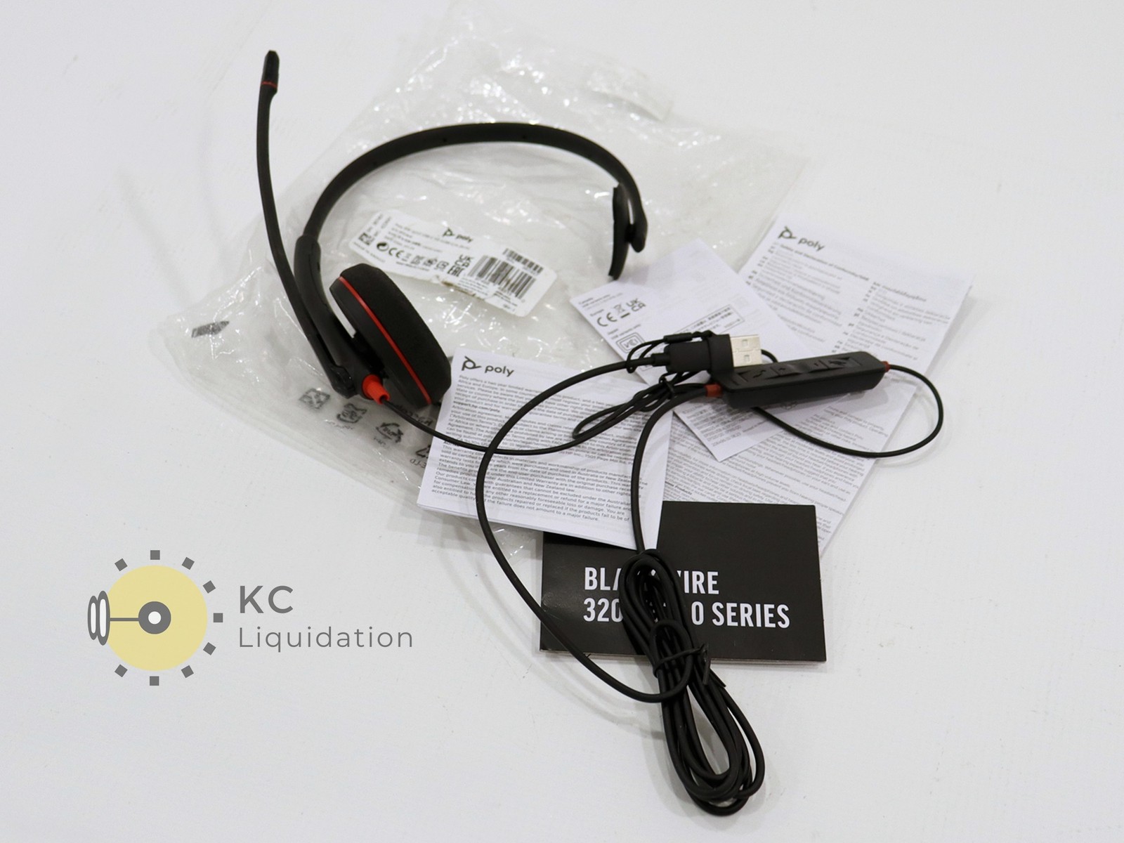 Poly Black Wire BW 3210 USB-C Headset