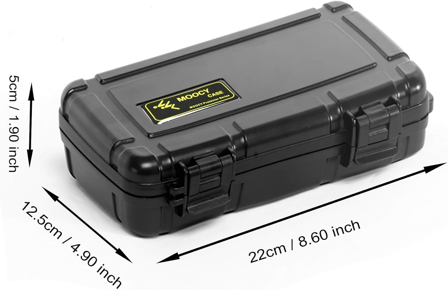8" Small Hard Case with Pluck Foam Insert, 8.6 x 4.9 x 1.9 Inch - Protective ...