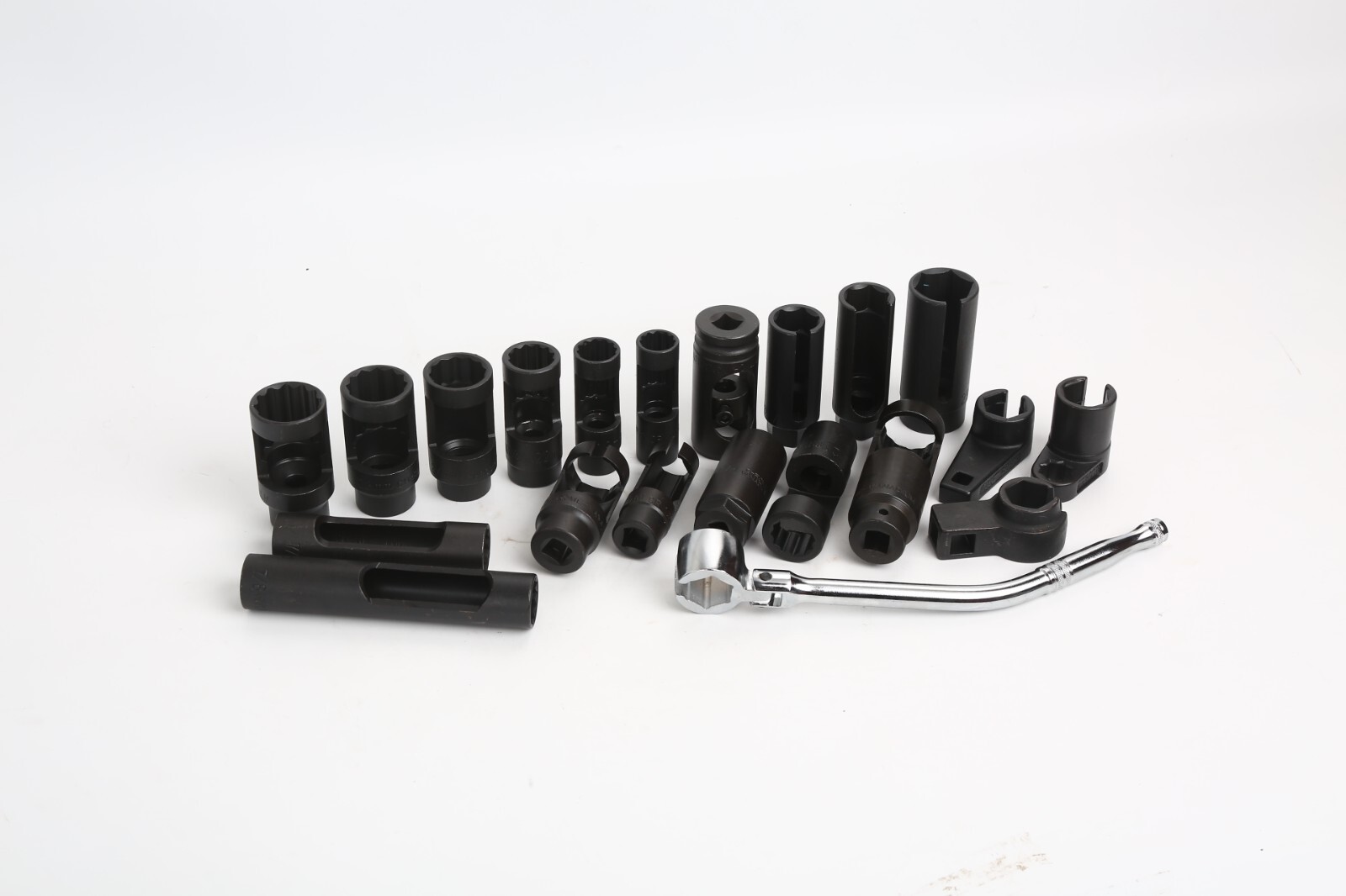 21 Pcs Oxygen Sensor Socket Set Oil Pressure Sending Unit Socket Removal Kit