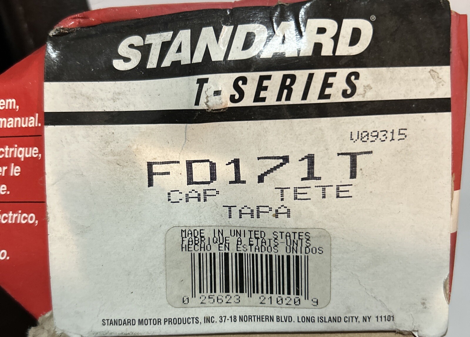 Distributor Cap-Natural Standard FD171T New Old Shelf Stock Rough Box Fast Ship
