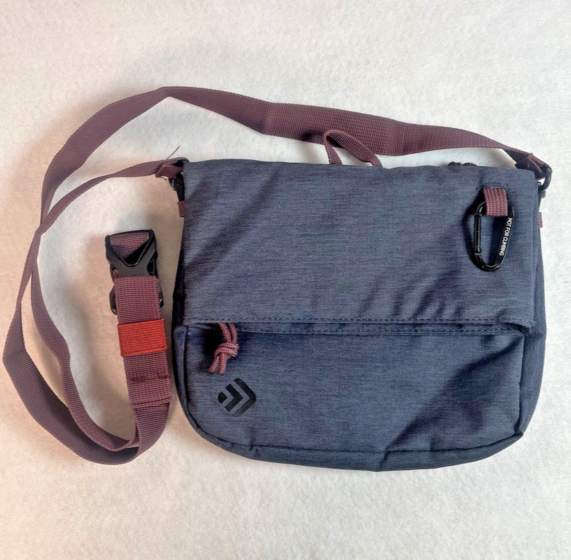 Outdoor Products Crossbody Waist Pack Gray Expandable Recycled Bottles Bag Purse