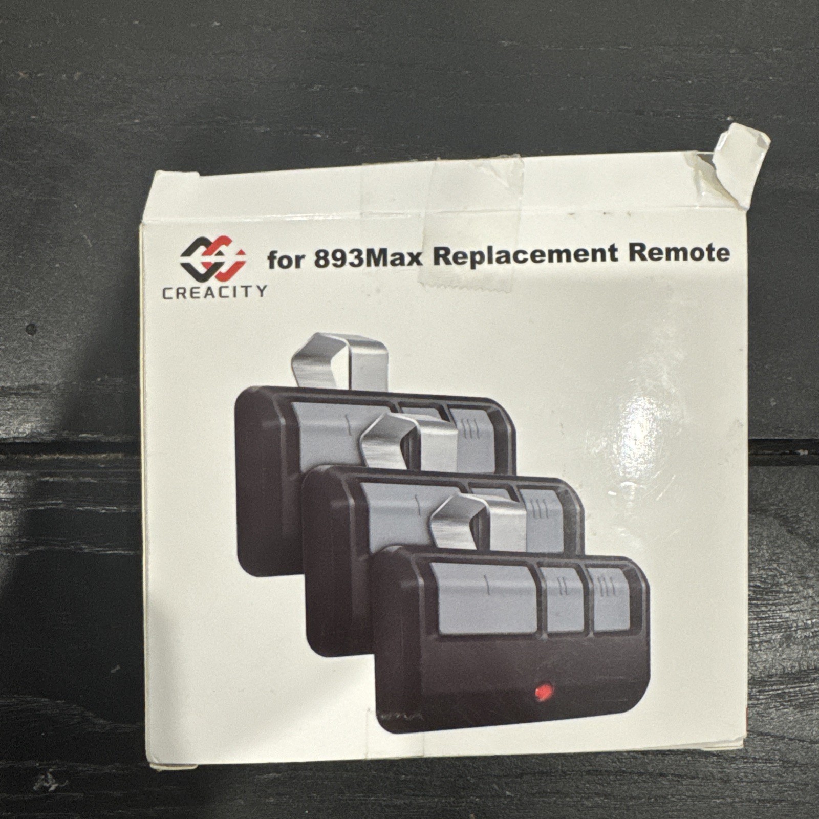 CREACITY For 893Max Replacement Remote (3 Remotes)