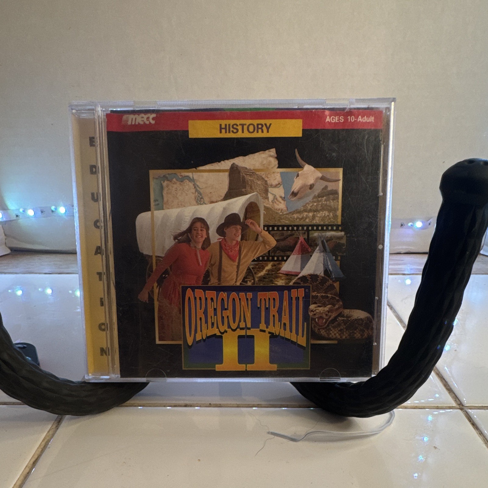 MECC Oregon Trail II History Educational Software CD Windows/Mac, English