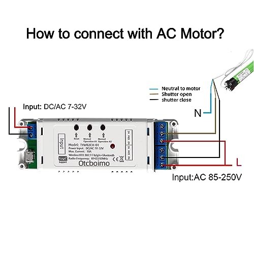 WiFi Smart Linear Actuator Motor Controller, Forward and Reverse Relay | DIY