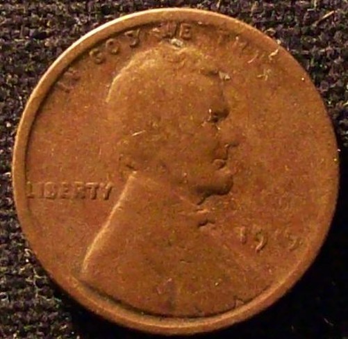1919 P  Liberty Lincoln Wheat Cent