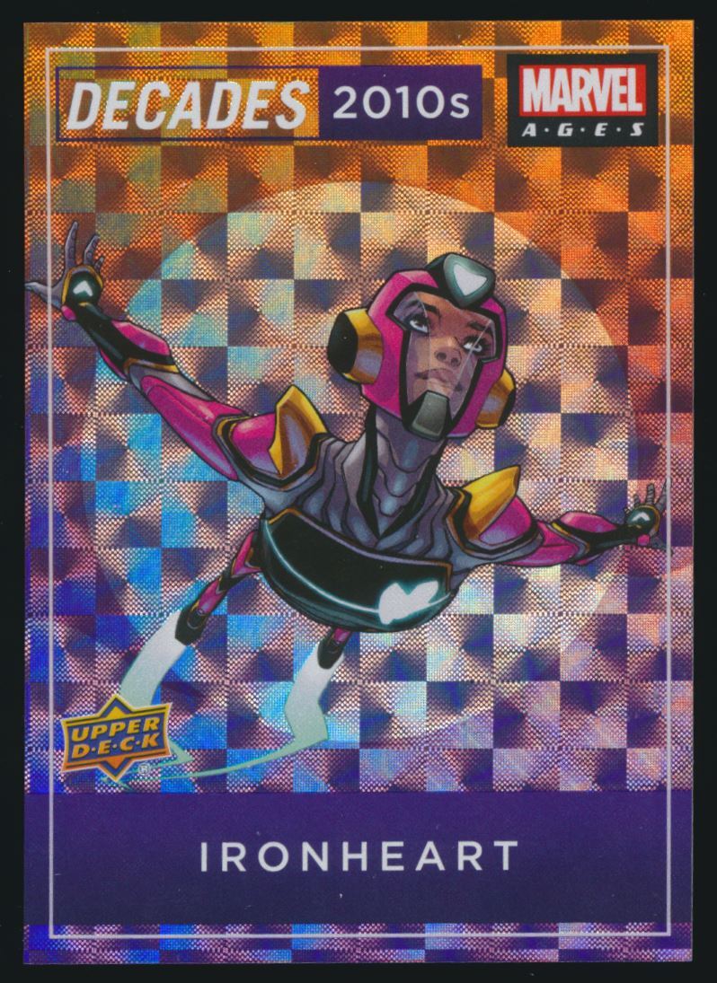 2020 Marvel Ages Decades 2010s #D11-4 Ironheart Upper Deck Marvel Ages