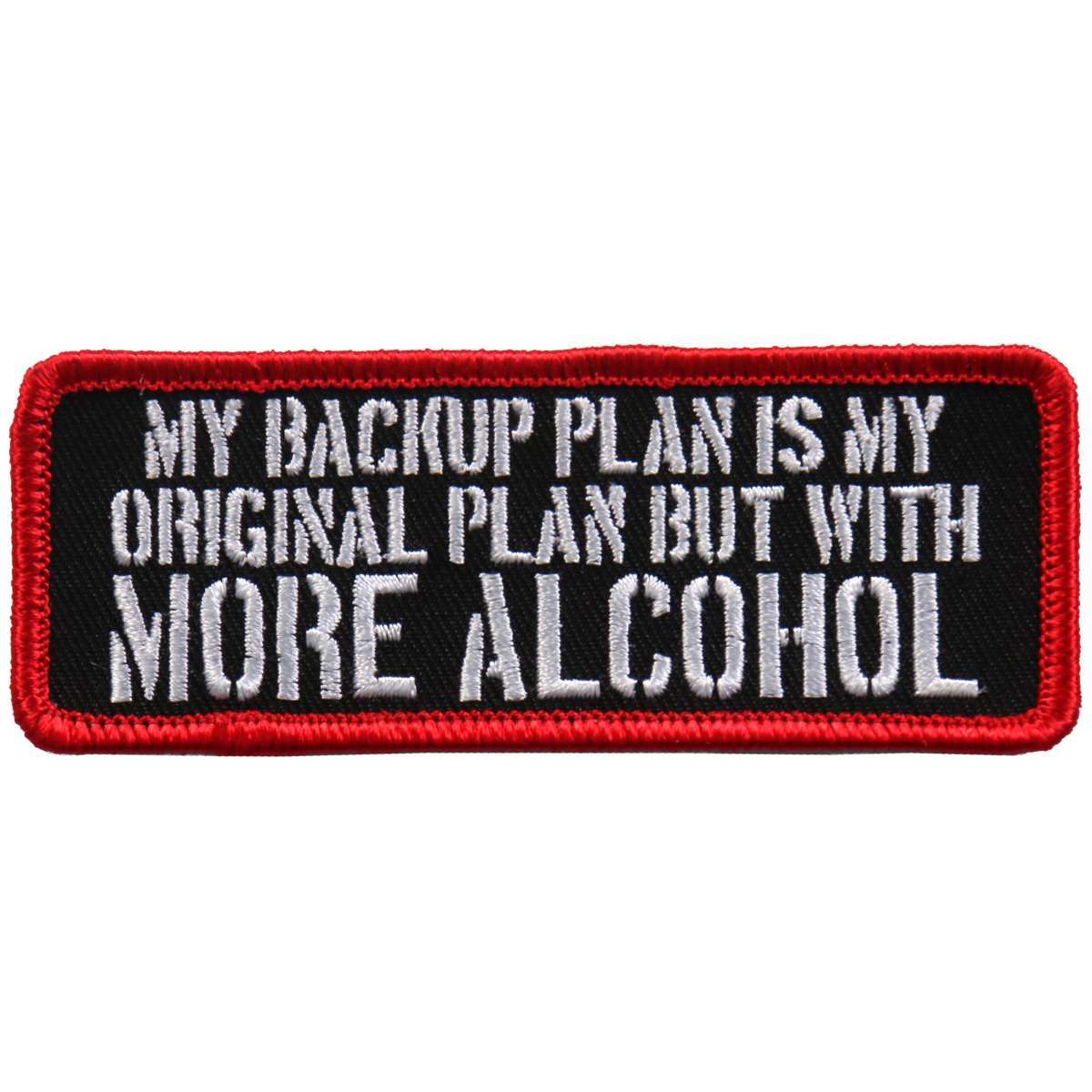 Hot Leathers My Backup Plan is my ORI Patch PPL9610