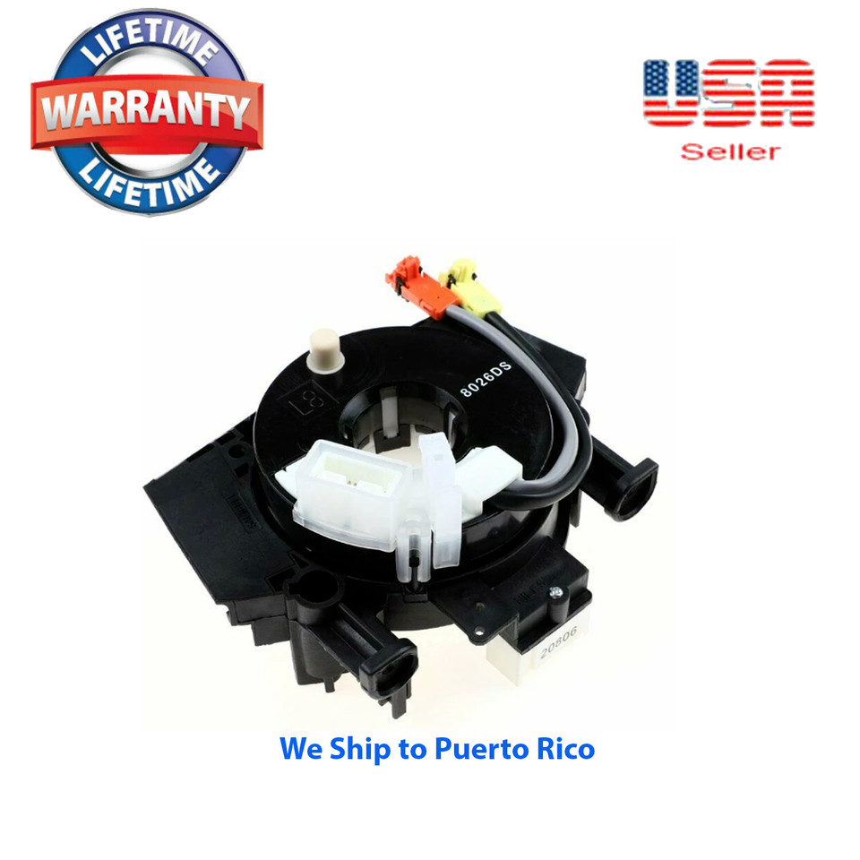 25560-9GA5A Clock Soring Fit Infinity QX56 2007-2010 No Heated Steering Wheel