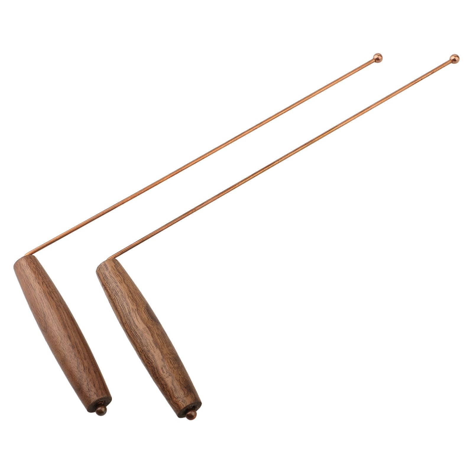 Copper Detection Rod for Metal Locating and Treasure Hunting with Pendulum Tool