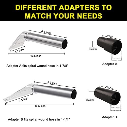 Carpet Extractor Attachment Tool - Vacuum Cleaner Upholstery & Car Detailing