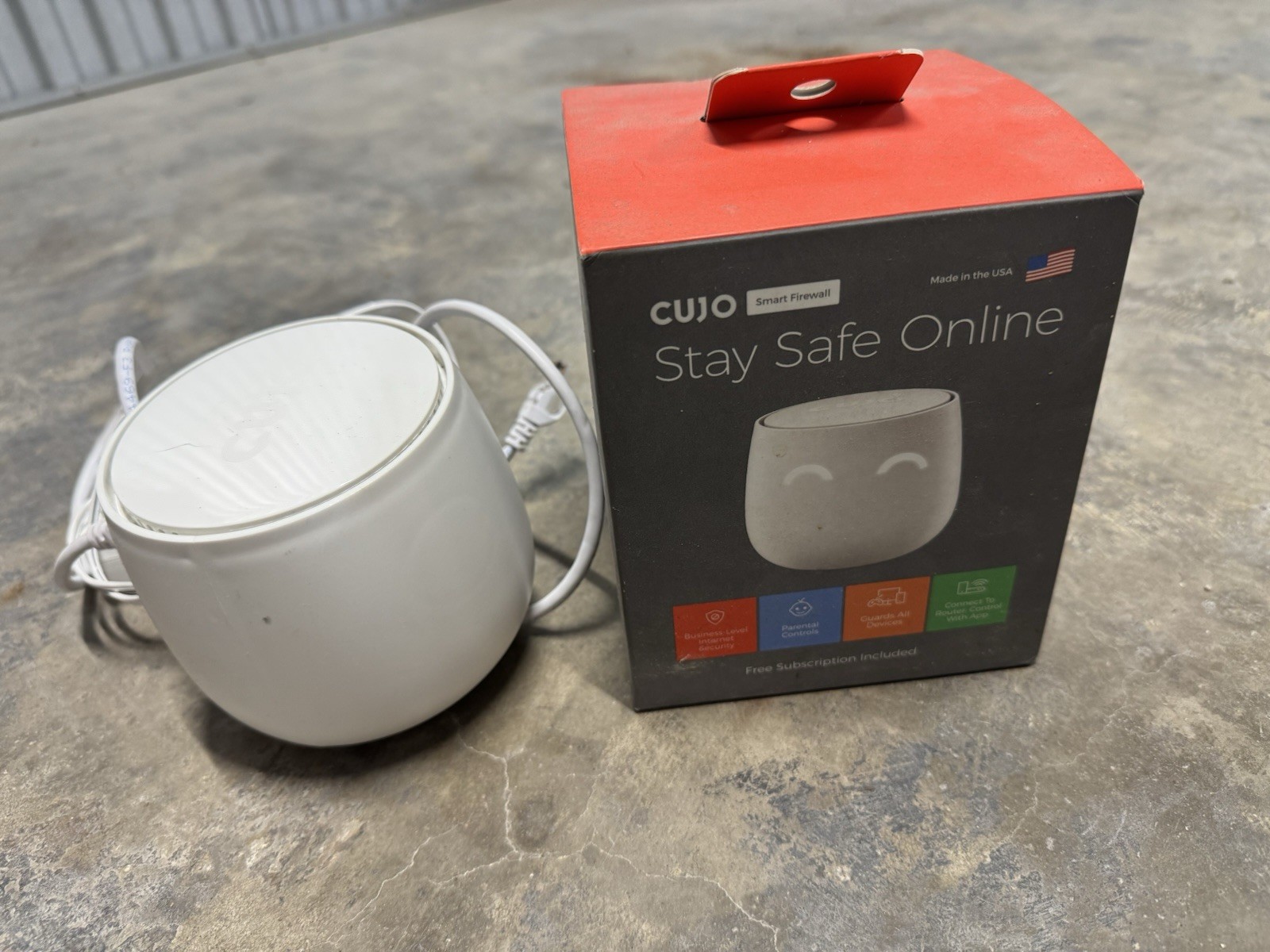 CUJO AI Smart Internet Security Firewall | (2nd Gen.) Protects Your Network