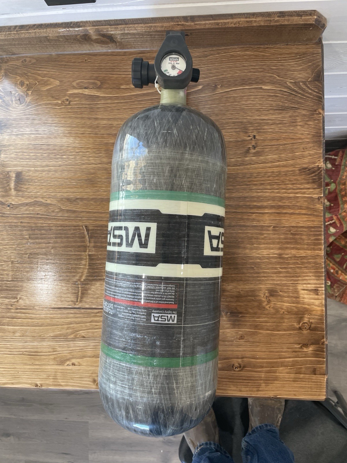 MSA Tank G1 SCBA Cylinder Carbon Fiber 4500PSI L87E-51