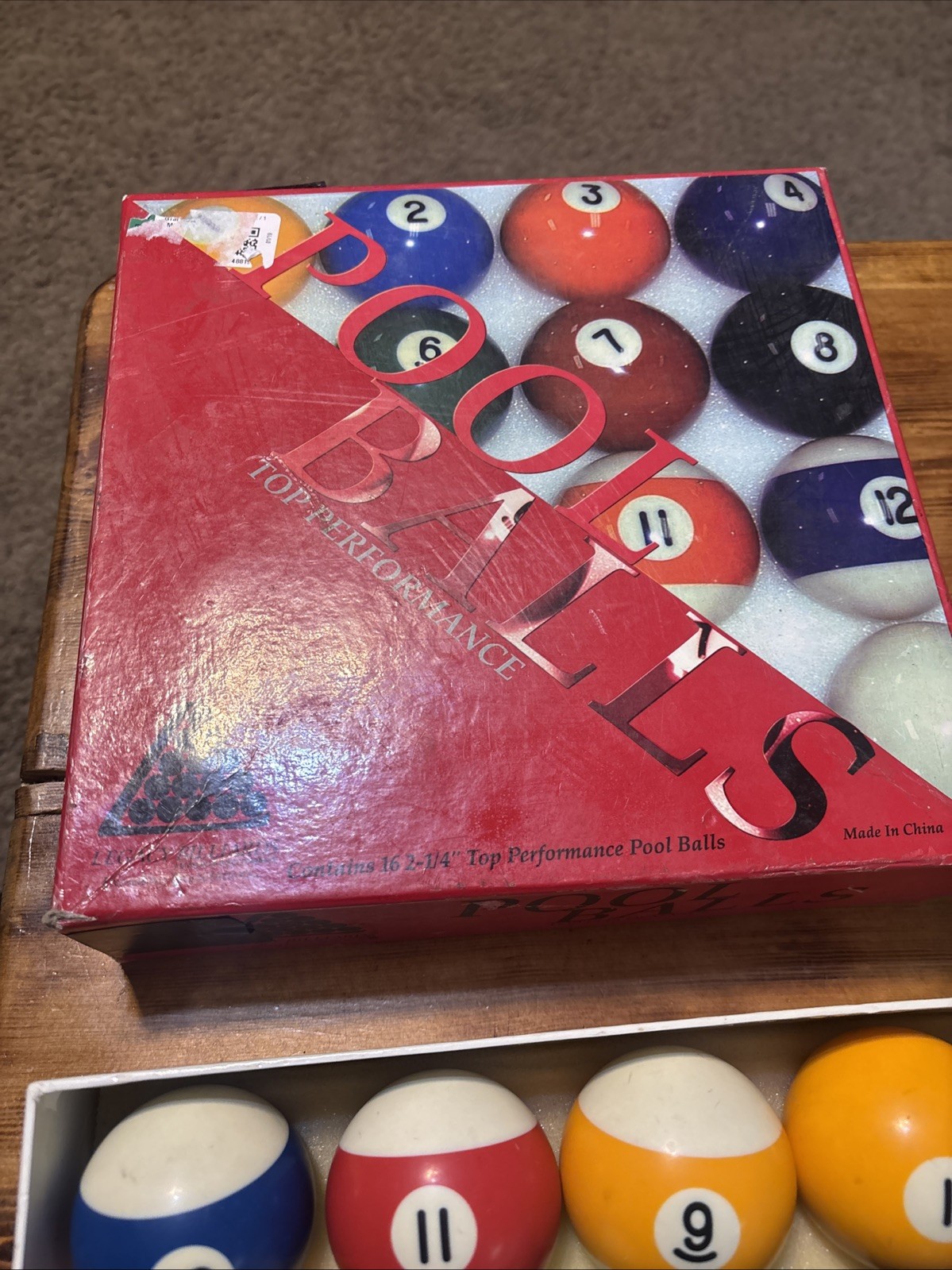 Legacy Billiards Florida Gator Top Performance Pool Balls