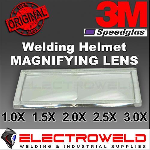 Magnifying Lens 1.0X 1.5X 2.0X - 3M Speedglas Welding Helmet 100,9100,9002,G5-01