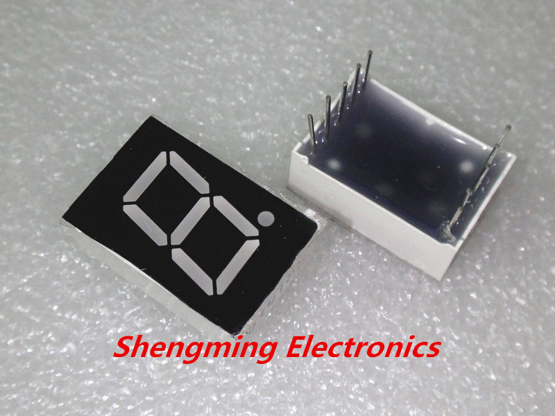 10PCS 0.56 inch 1 digit Red Led display 7 segment Common cathode