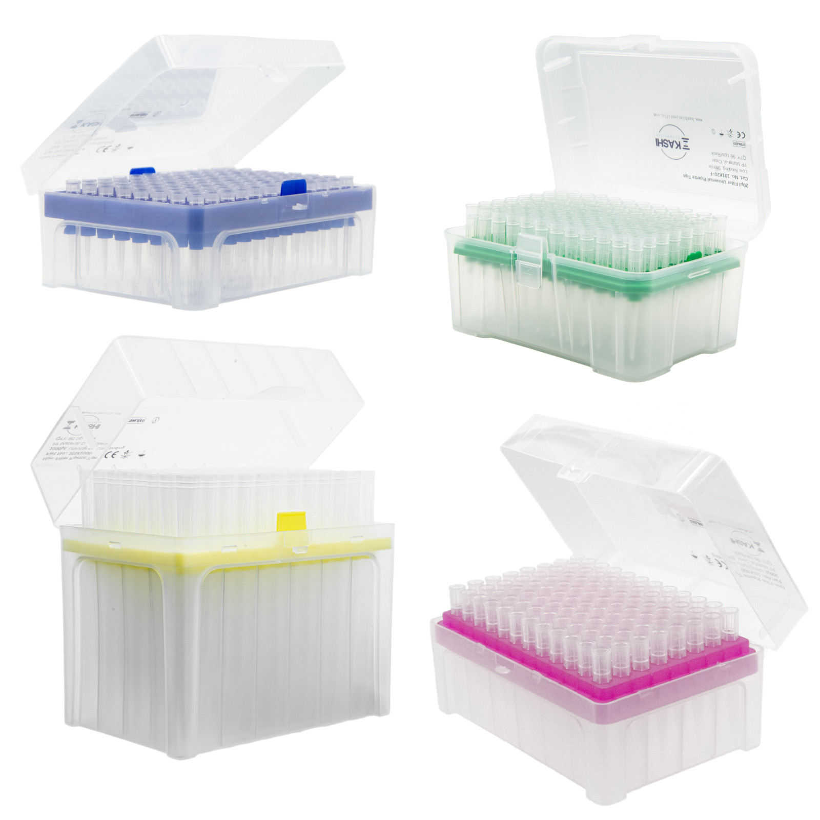 Kashi Scientific Filter Pipette Tip 10ul, 20ul, 200ul, 300ul, 1000ul, 5mL, 10mL