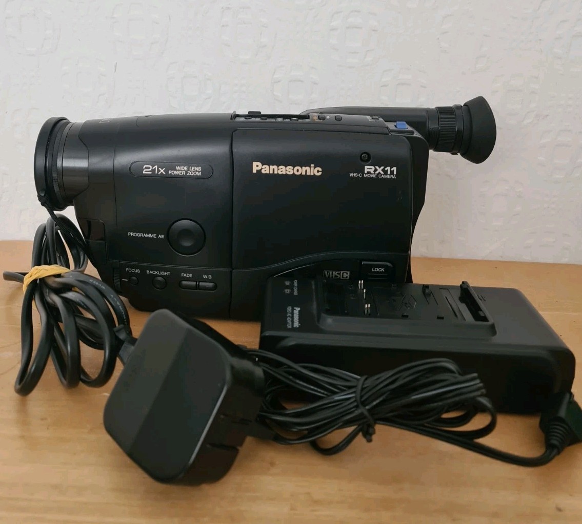 Panasonic NV-RX11 Slim Palmcorder  With Charger.