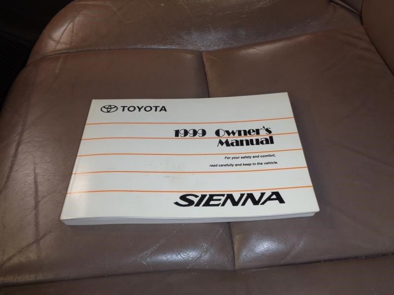SIENNA 99 Owners Manual 1232630