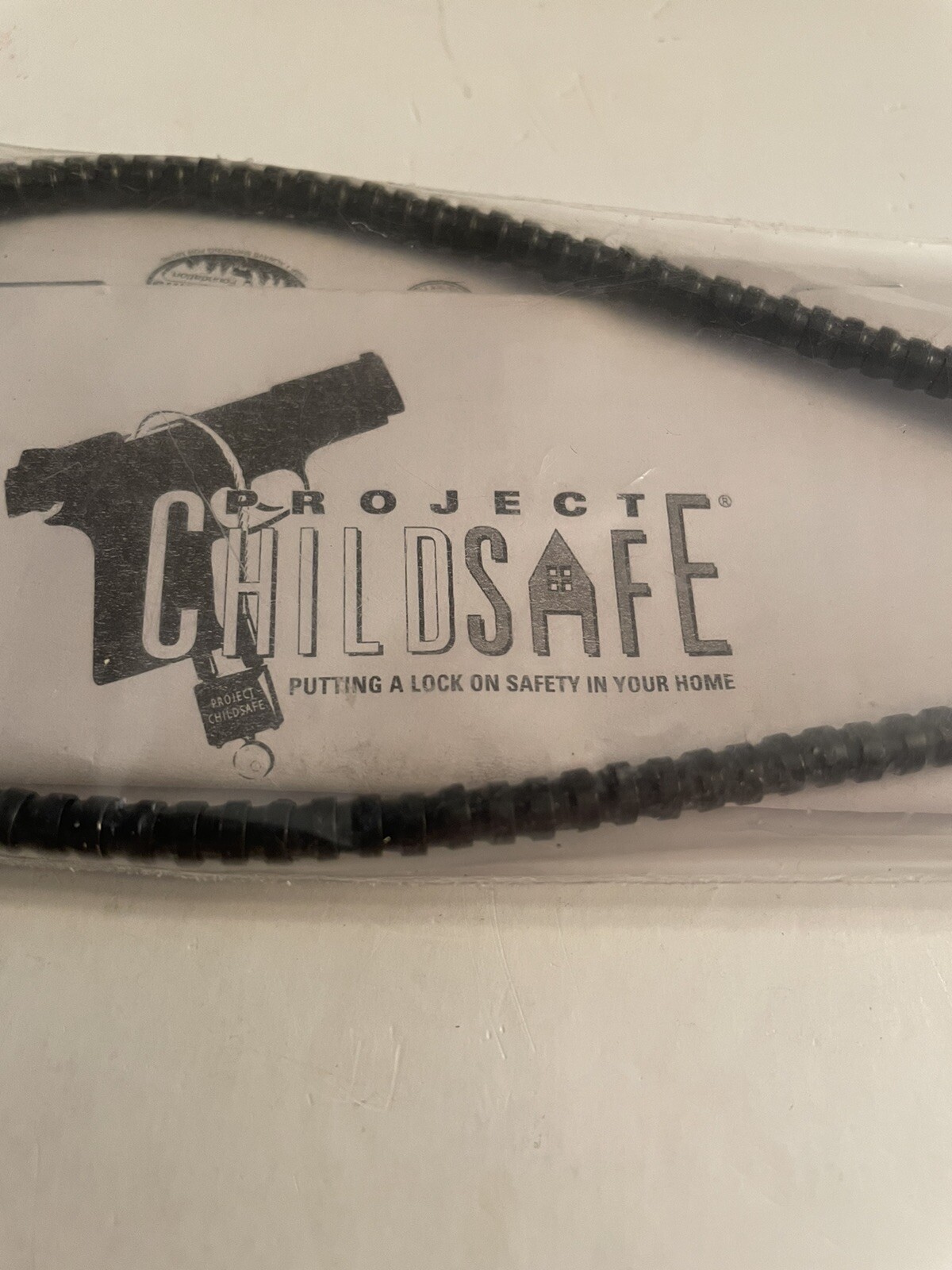 Project ChildSafe Cable Style Gun Lock with 2 Keys - New In Original Packaging
