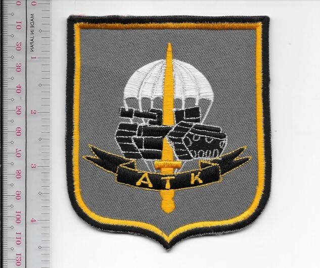 Belgium Army Special Forces 3rd Lancers Para Commando Anti-Tank ATK NO TARIFF