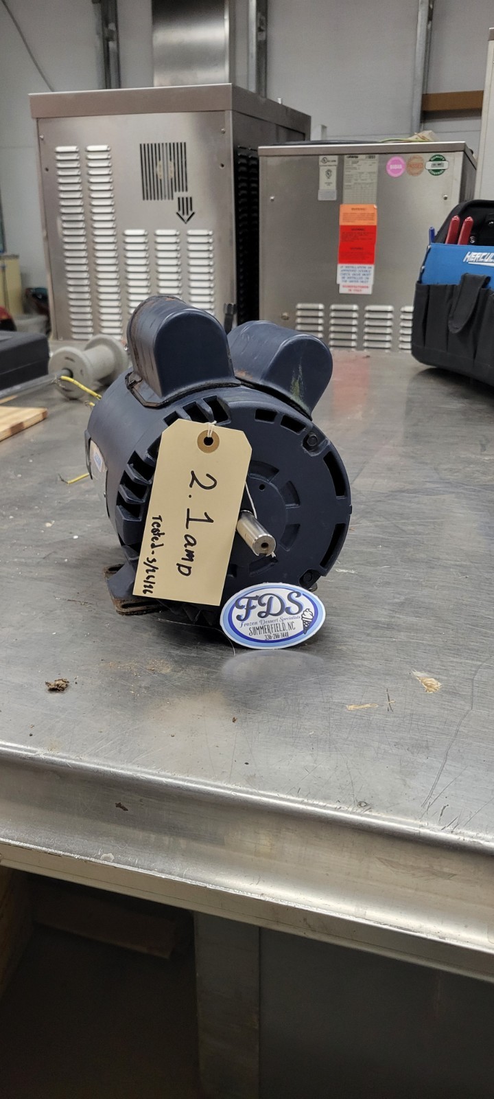 Stoelting F231 Yogurt Ice Cream Machine Beater Motor 522858 *Full Rebuild*