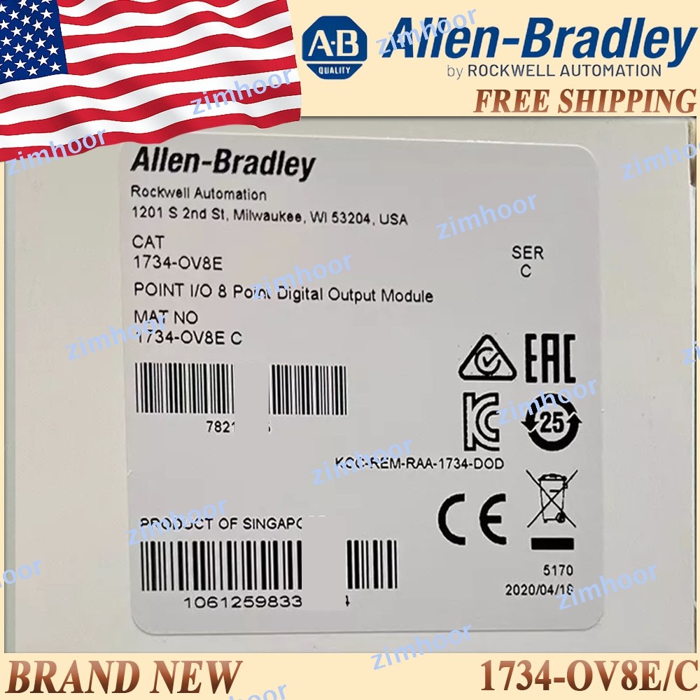 Brand New AB 1734-OV8E/C I/O Digital Output Module US Free Ship AB