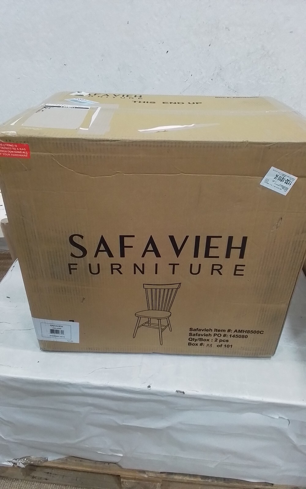 Safavieh PARKER SPINDEL SIDE CHAIR, Reduced Price 2172733704 AMH8500C