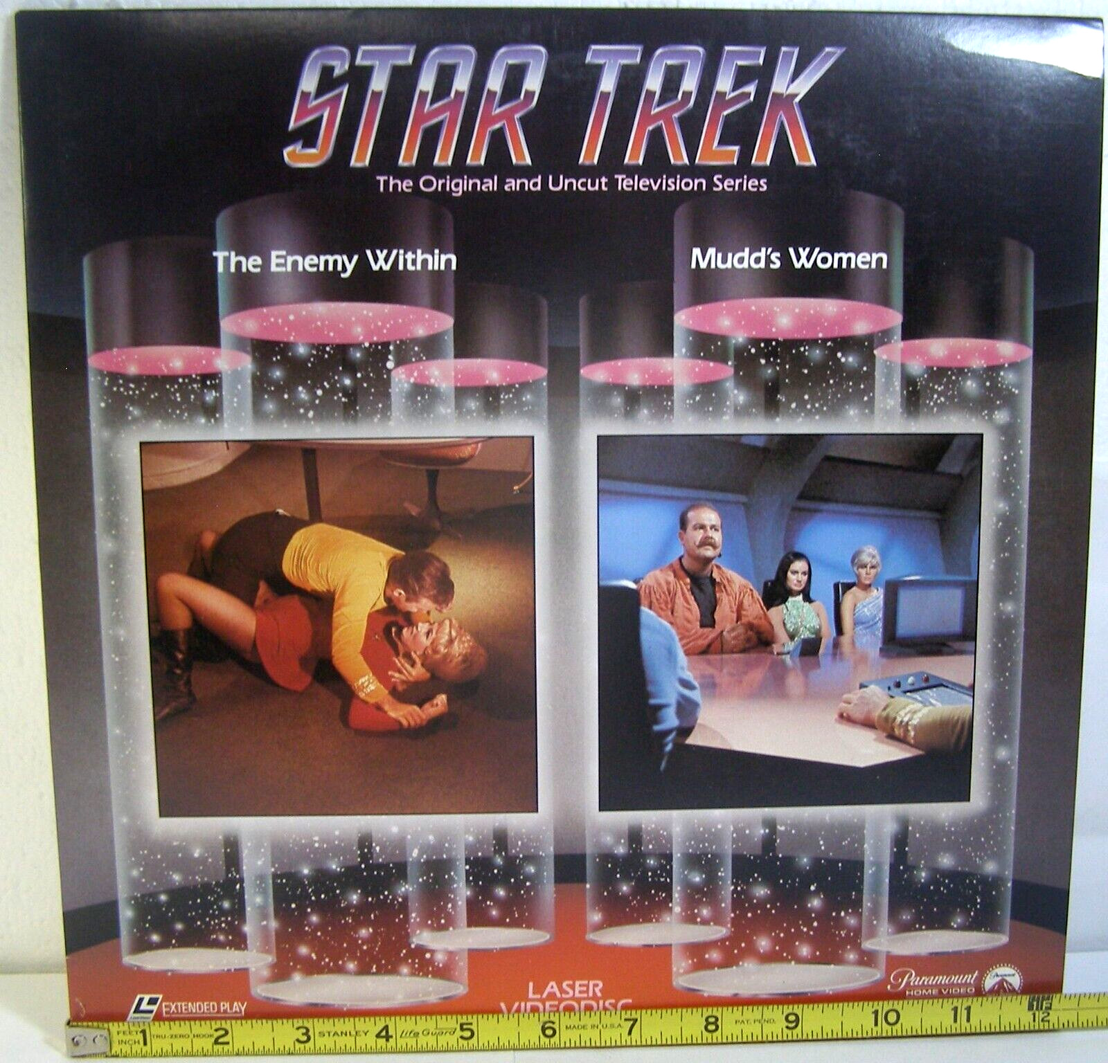 Paramount Laser Disc Star Trek TV Series "The Enemy Within"&"Mudd's Women" 1985