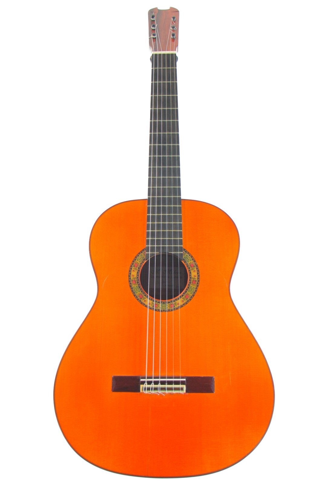 Miguel Molero 2012 "negra" flamenco guitar in Paco de Lucia Conde style + video!