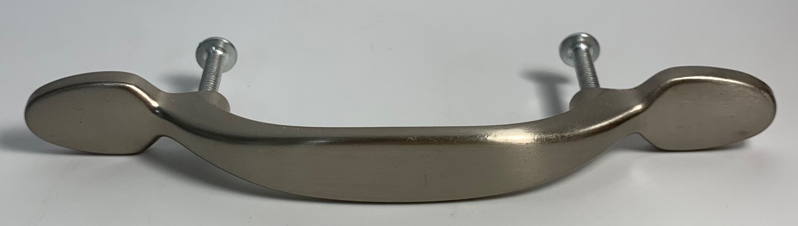 1x Silvertone Metal Cabinet Door Pulls Drawer Handle 5" Nickel Finish