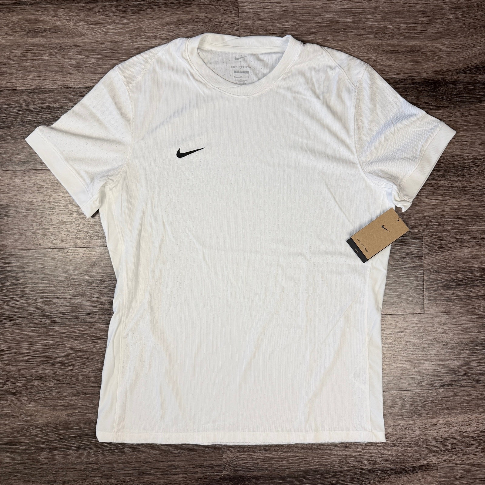 Nike ADV Vapor X Jersey Soccer Shirt Dri Fit ADV Men's XL White FZ9273-101 NWT
