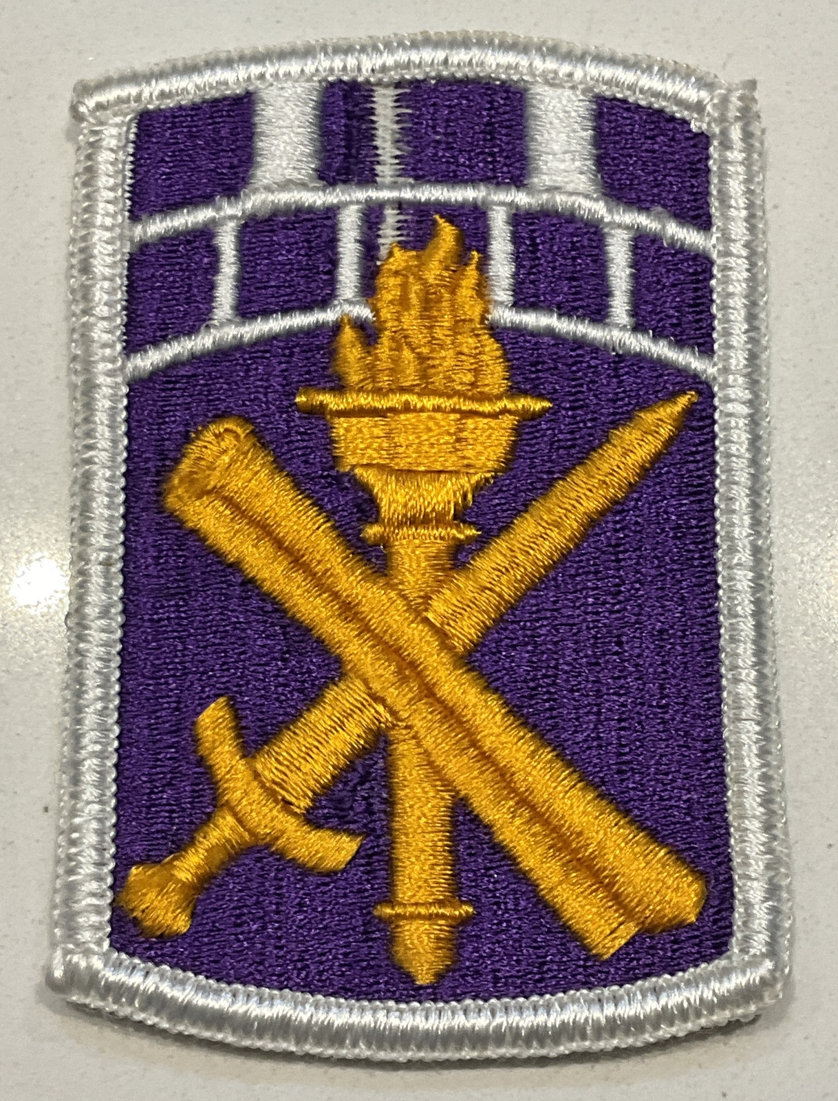 Original U.S. Army 351st Civil Affairs Command Color Merrow Edges Patch