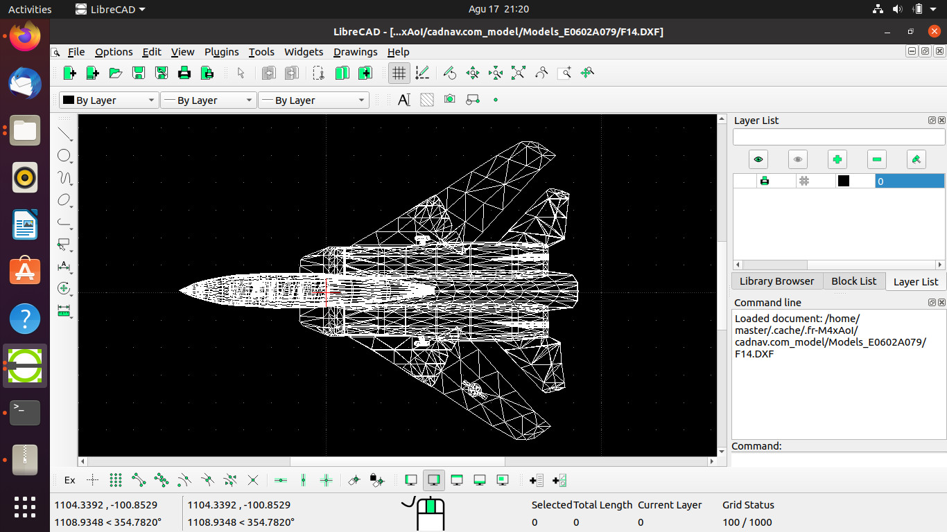 Libre Cad - 2D CAD Computer Aided Design Software Package for MAC on CD-ROM