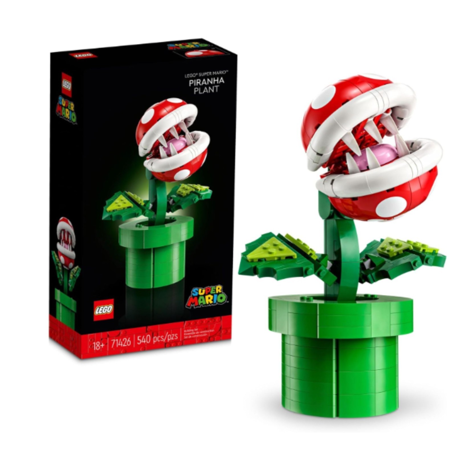LEGO Super Mario Piranha Plant Building Set 71426 BRAND NEW *IN HAND*