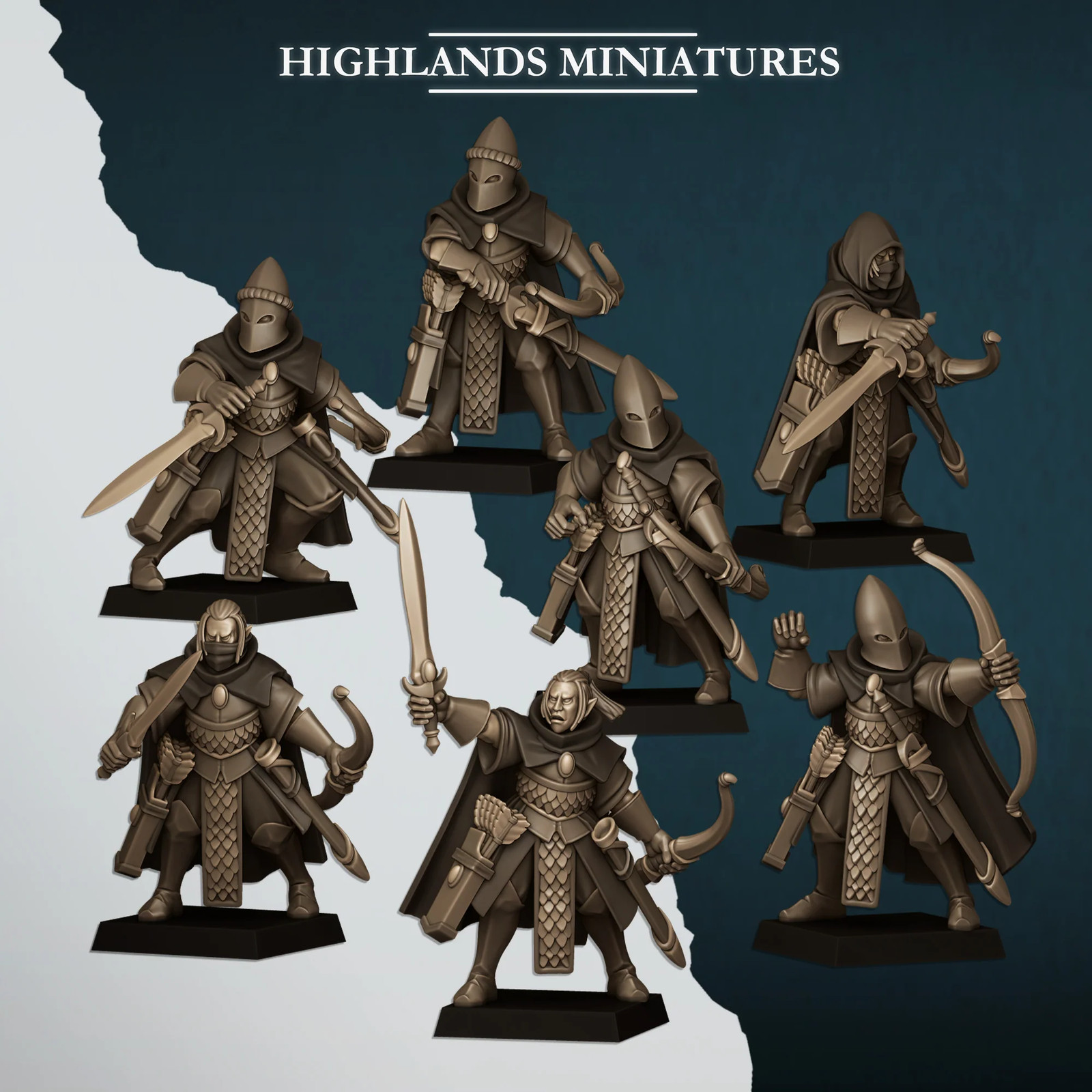 Aegean Shadows - Resin Tabletop Miniature