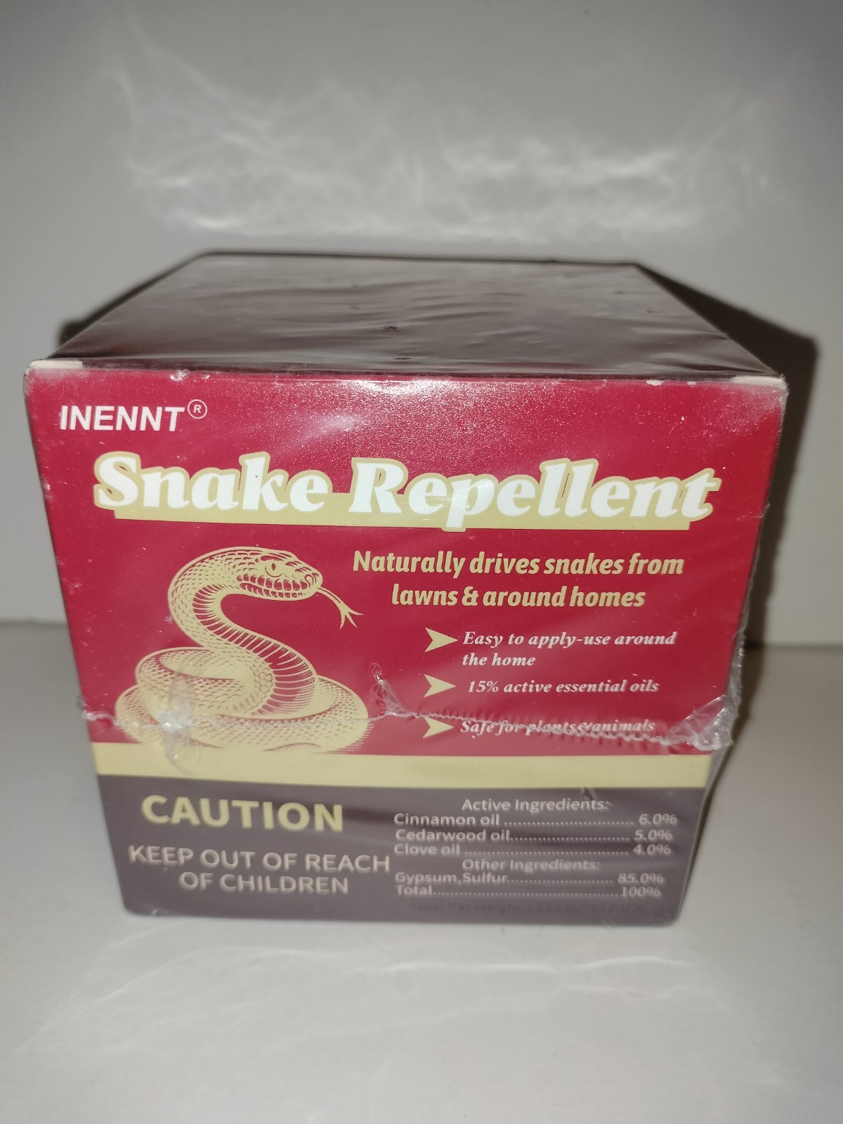 NEW Natural Snake Repellent for Yard Home Areas Outdoor Induce Deterrent Formula