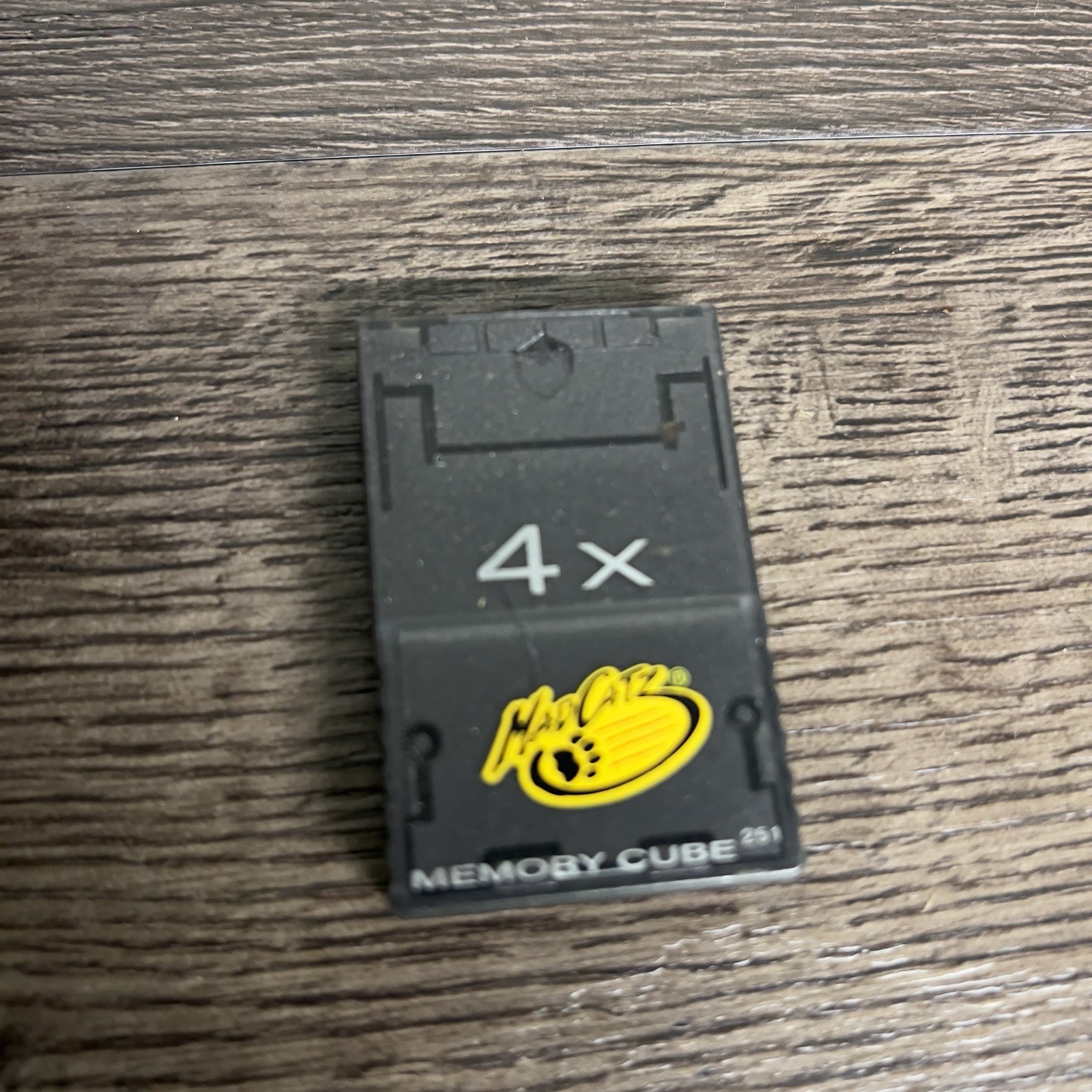 Nintendo GameCube DOL-001 Black Console OEM Memory Card 251 Block Untested AS IS