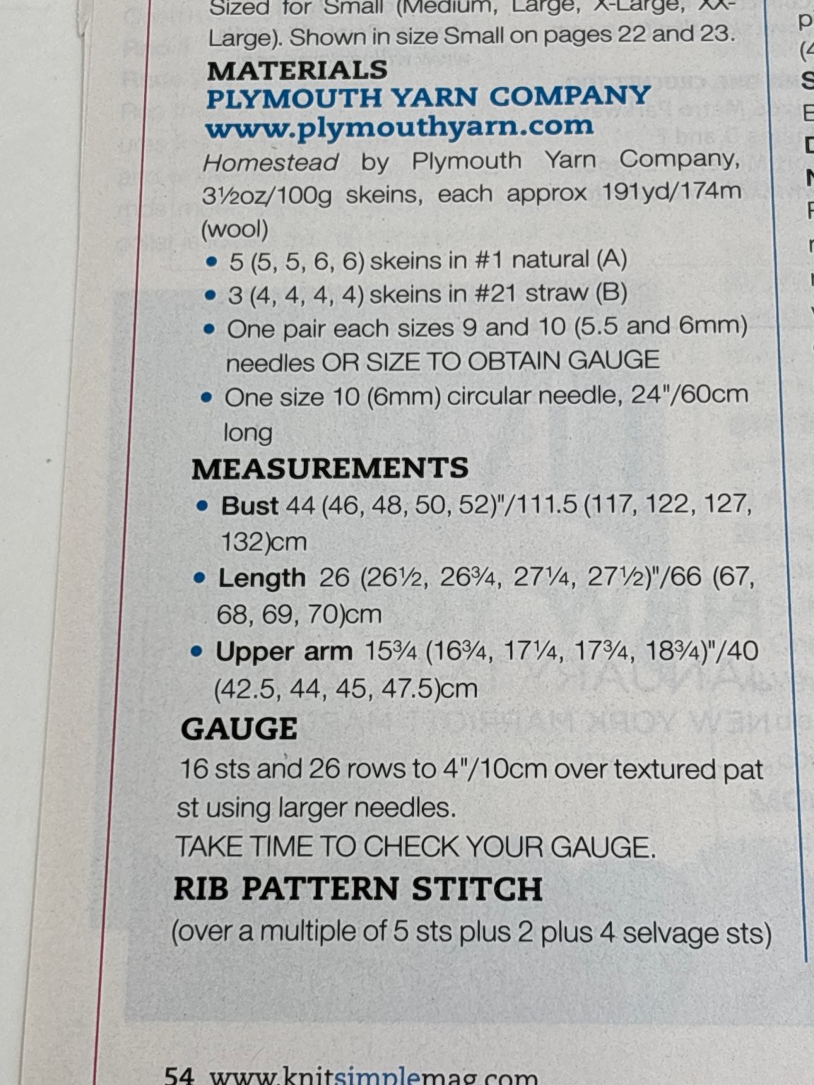 Oversized Turtleneck Knitting Pattern Sweater Magazine Pages