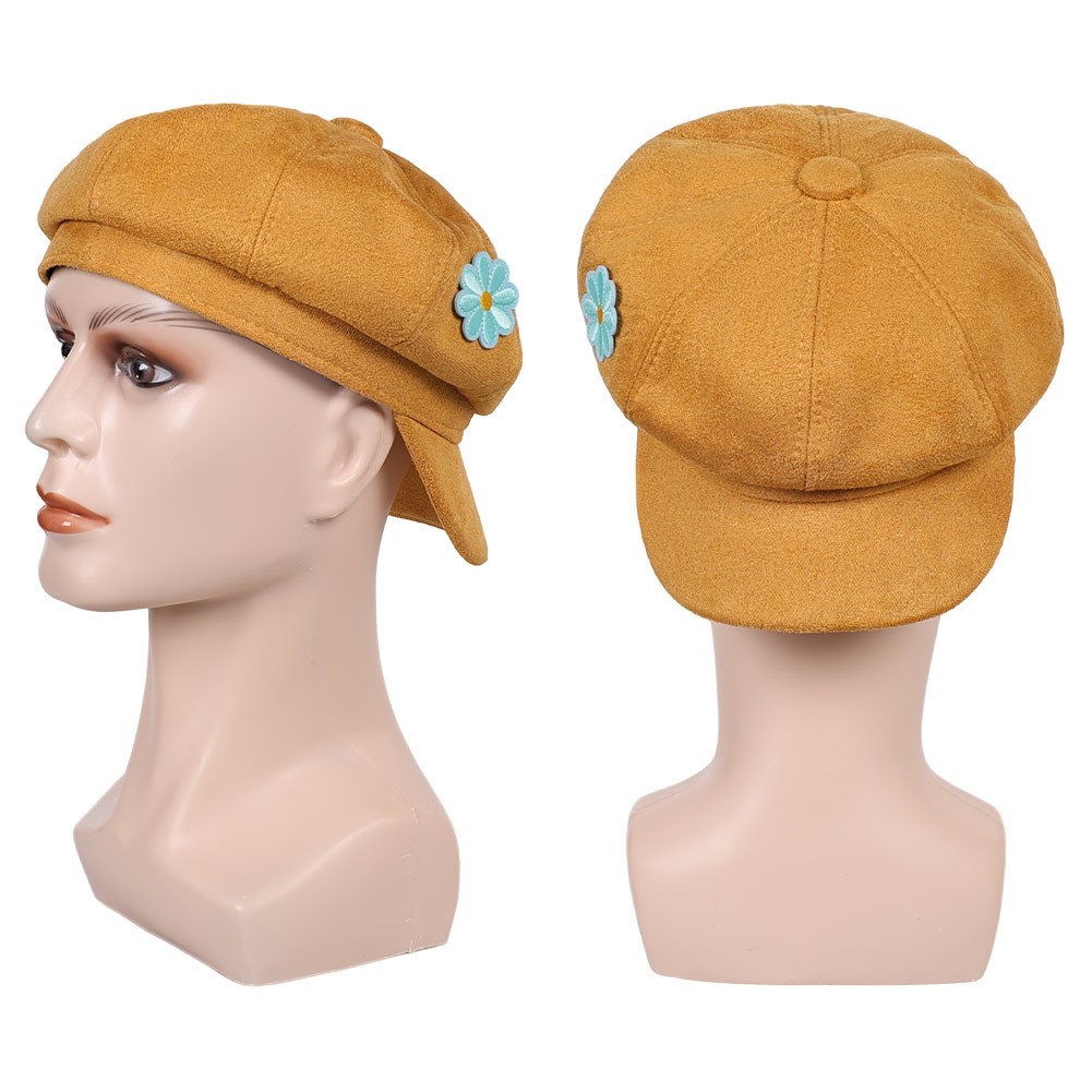 Korean Demon Idol Bobby Saja Boys Hats Halloween Cosplay Bobby Stage Yellow Cap