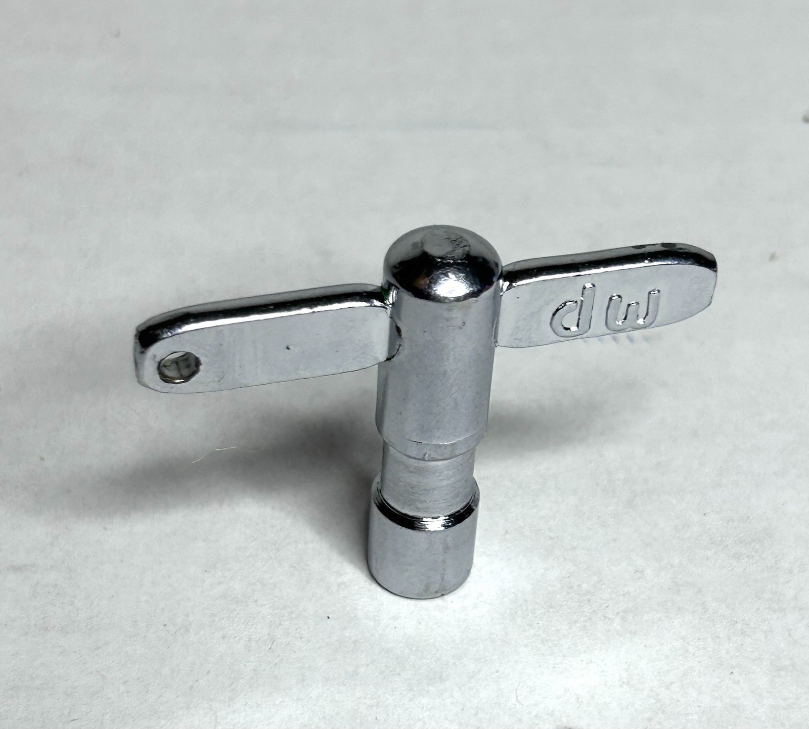 DW Drum Workshop Standard Drum Key Chrome Tuning Wrench Tool Preowned Authentic