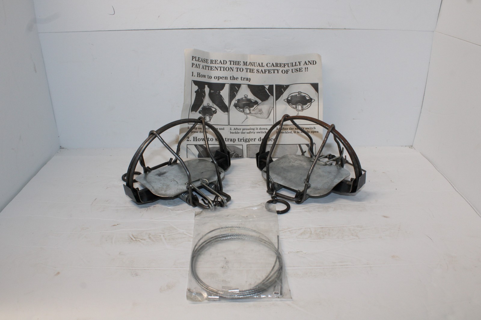 Foothold Animal Traps (Pair/NIP)
