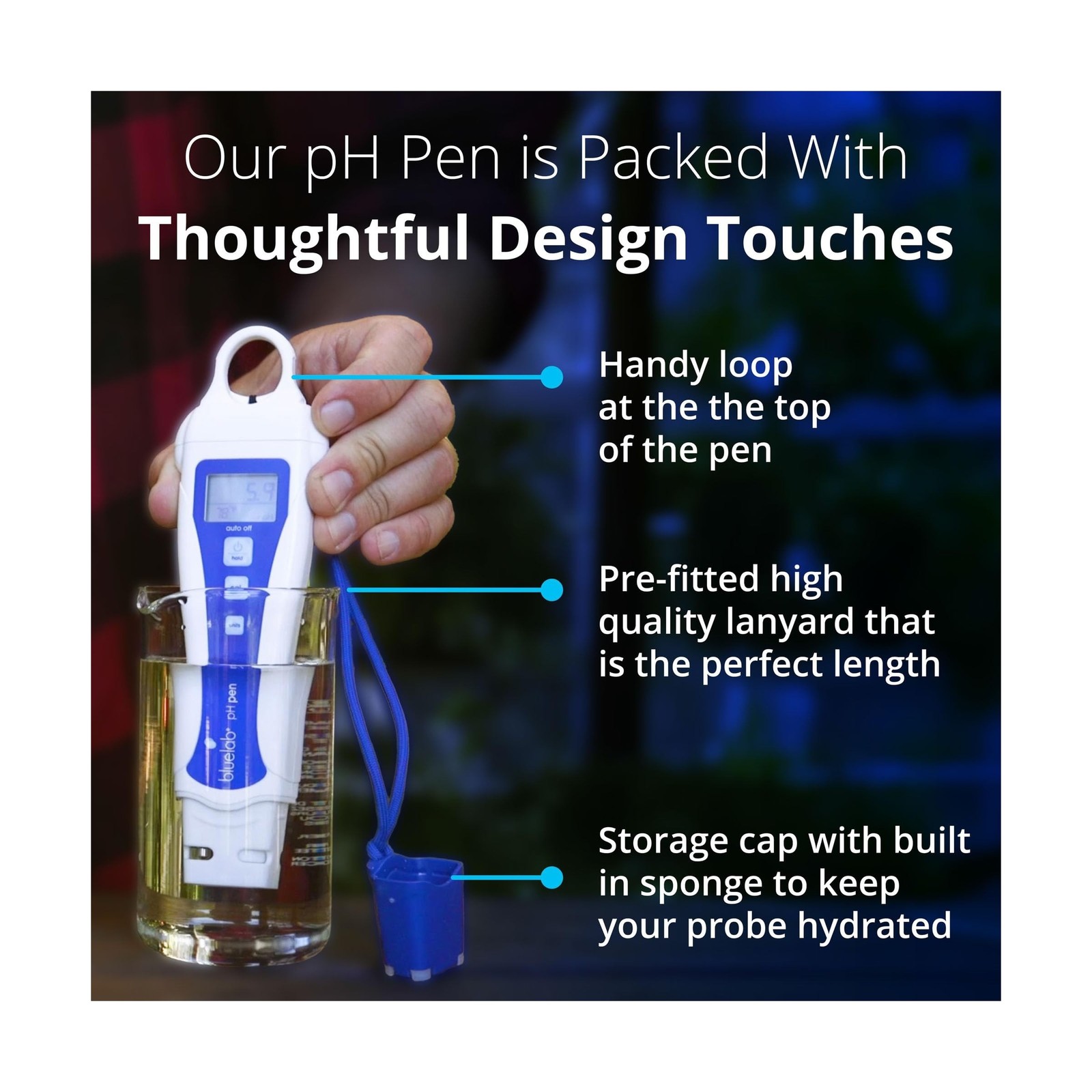 Bluelab PENSTP pH and Conductivity Starter Pack - Precision Nutrient Solution...